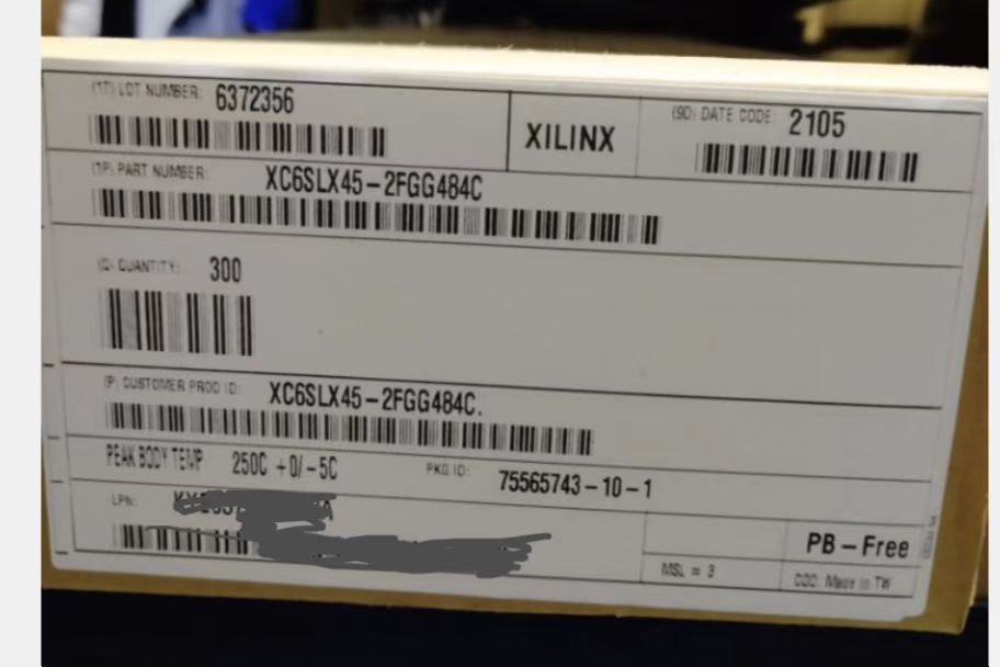 XILinx 賽靈思 邏輯芯片 嵌入式-FPGA現(xiàn)場可編程門陣列 XC6SLX45-2FGG484C