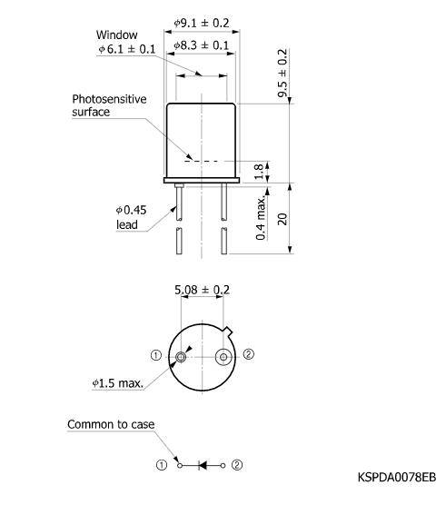 硅光電二極管S9219-01(圖2)