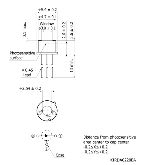 InGaAs PIN 光電二極管 G12181-010K(圖2)