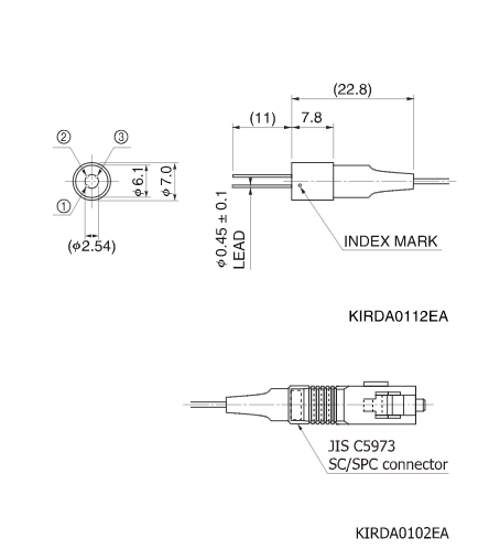 InGaAs PIN光電二極管G8195-11(圖1)