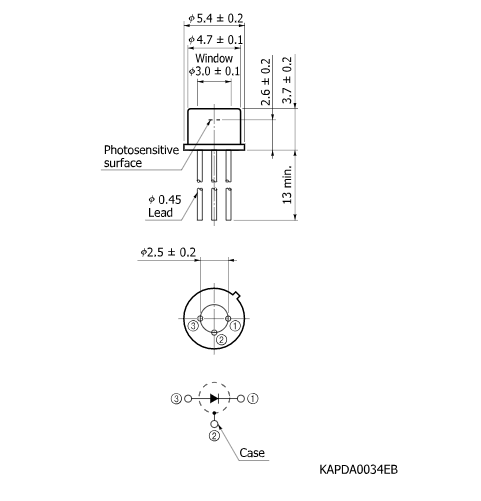 InGaAs 雪崩二極管APD 可用于LiDAR傳感器 G8931-10(圖2)